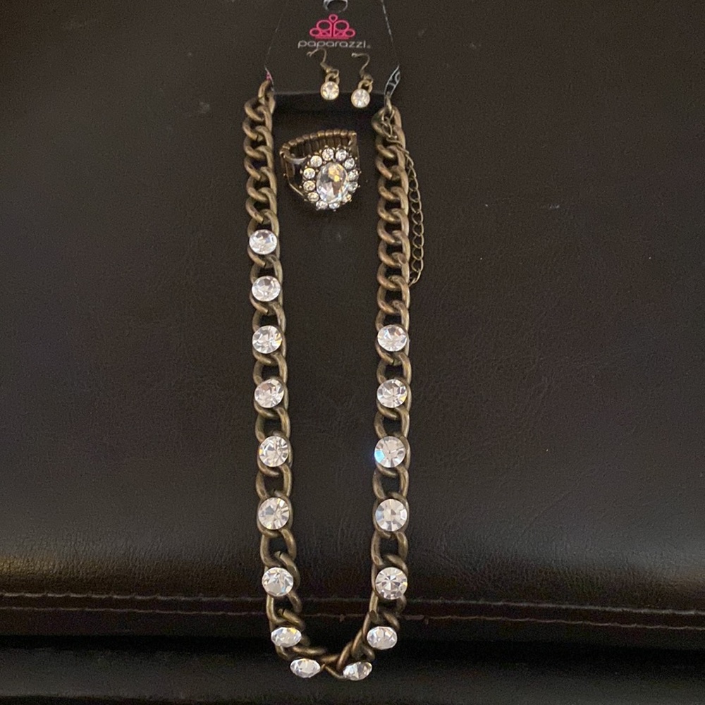 Brand New necklace/earrings/ring Set